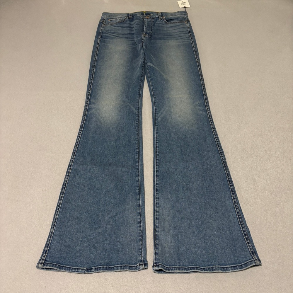 7 For All Mankind Womens High Waist Vintage Bootcut Jeans 28 Blue Casual